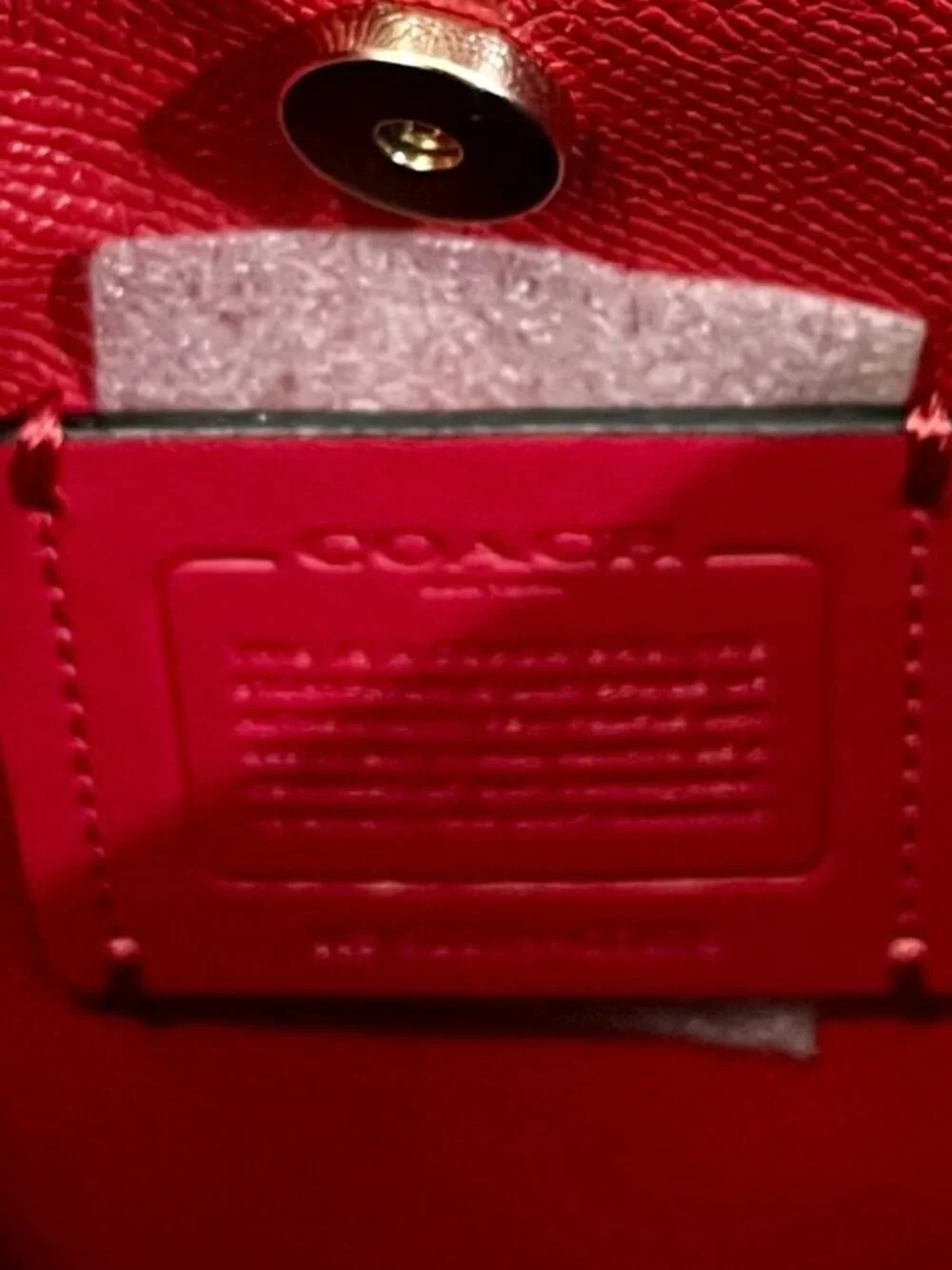 LIKENEW COACH Mollie Bucket Bag & Mini Skinny ID Signature Canvas Fairytale Rose